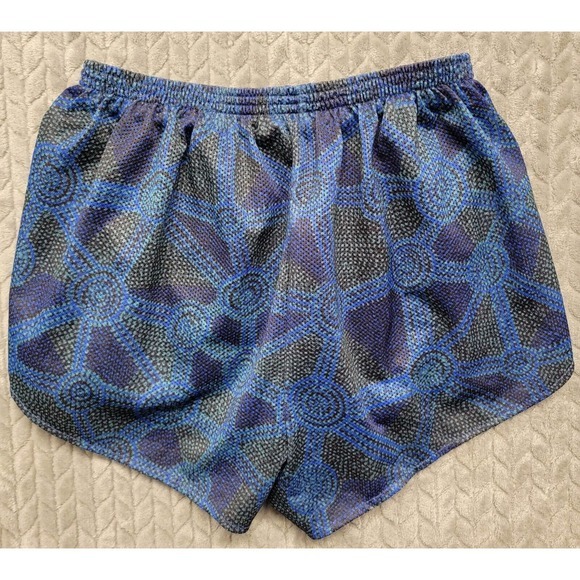 NIKE DRI-FIT Women's Shorts Size Medium Blue Athletic Running Gym Training - Picture 7 of 8